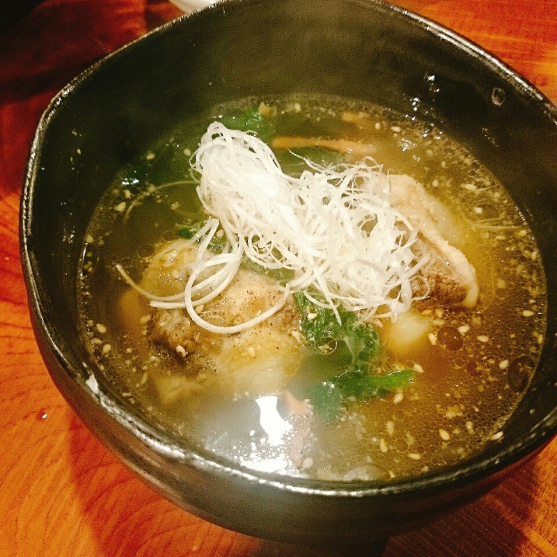 テールクッパ (焼肉マル 心斎橋本店)