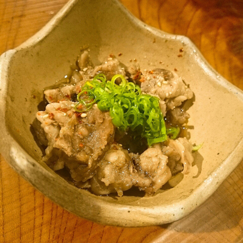 牛すじポン酢 (焼肉マル 心斎橋本店)