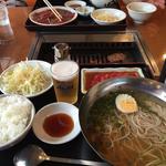 焼肉冷麺定食  　(横浜慶州苑 菊名店)