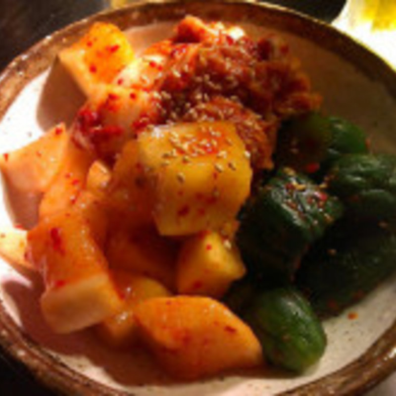 キムチ3種盛(焼肉 縁)