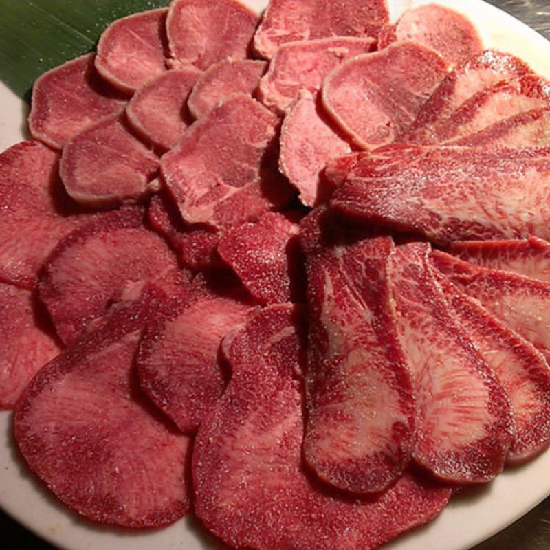 タン3種盛り(焼肉 縁)