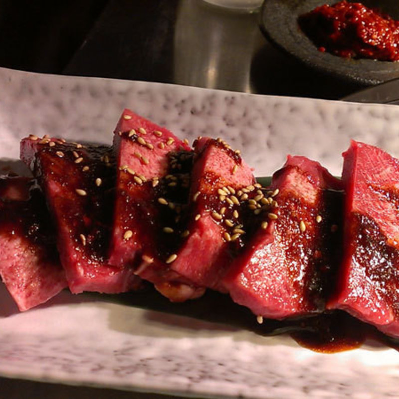 厚切り上タン（タレ）(焼肉 縁)