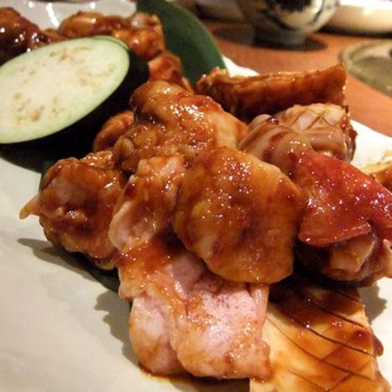 ミックスホルモン(焼肉 黄華園)