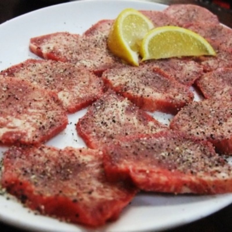 塩タン(焼肉・ホルモン・冷麺 杉)