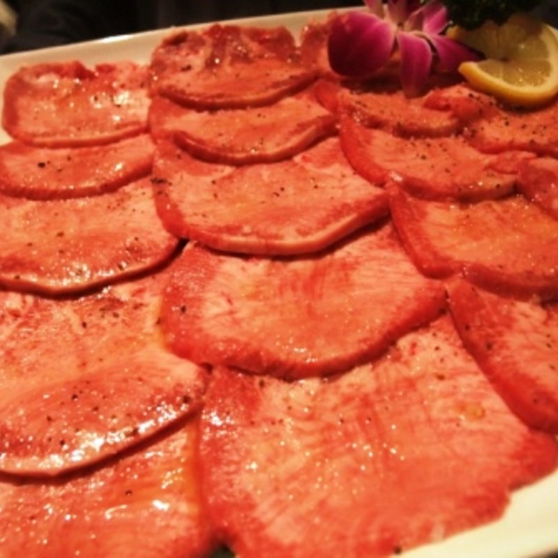 特製ネギ上塩タン(焼肉冷麺 一龍)