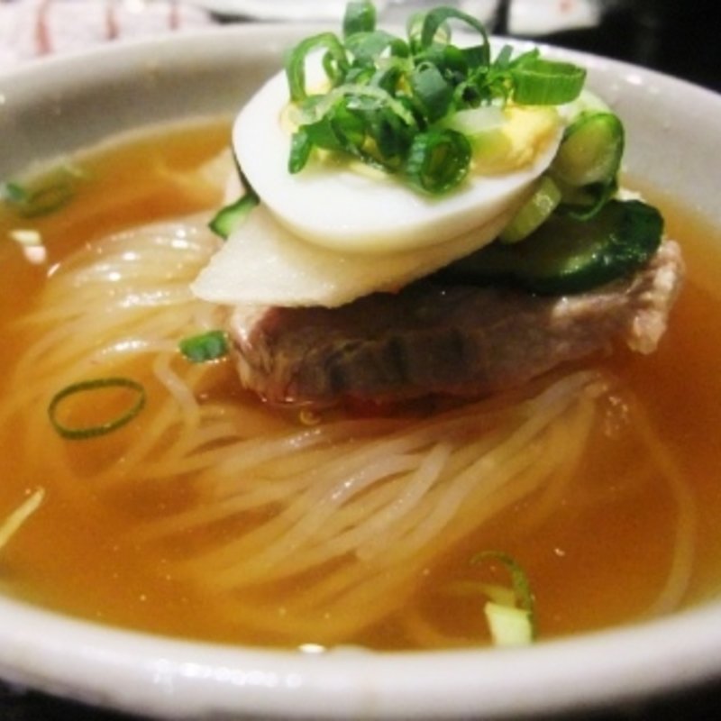 自家製冷麺(ﾊｰﾌ)(焼肉冷麺 一龍)