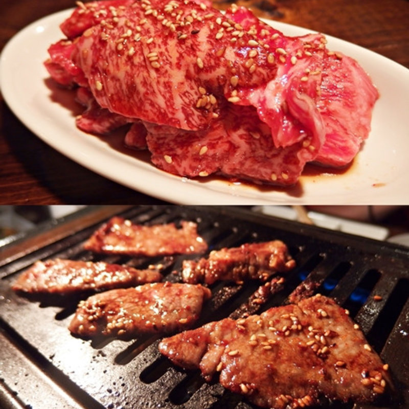 黒毛和牛切り落し限定品(焼肉×バル マルウシミート 銀座2丁目店)