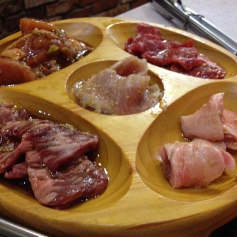 おすすめ5品盛り(十条の焼肉いつものところ)