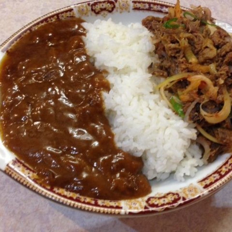 キムチポックンカレー(十条の焼肉いつものところ)