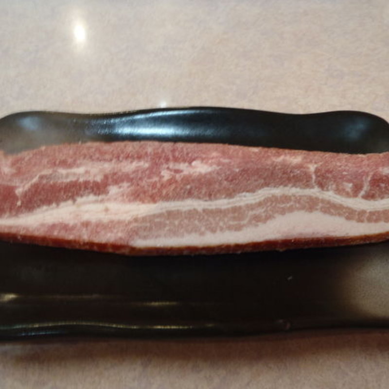 ベーコンステーキ(十条の焼肉いつものところ)