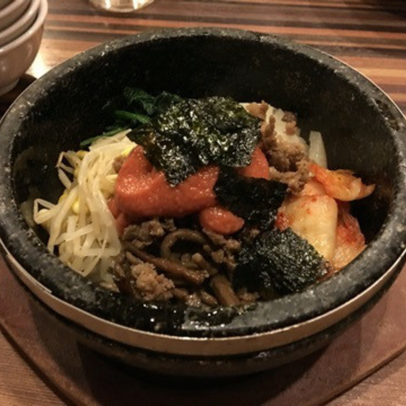 明太子ビビンバ(焼肉おしわら)