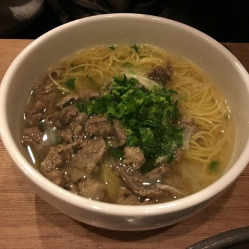 牛テールラーメン(焼肉おしわら)