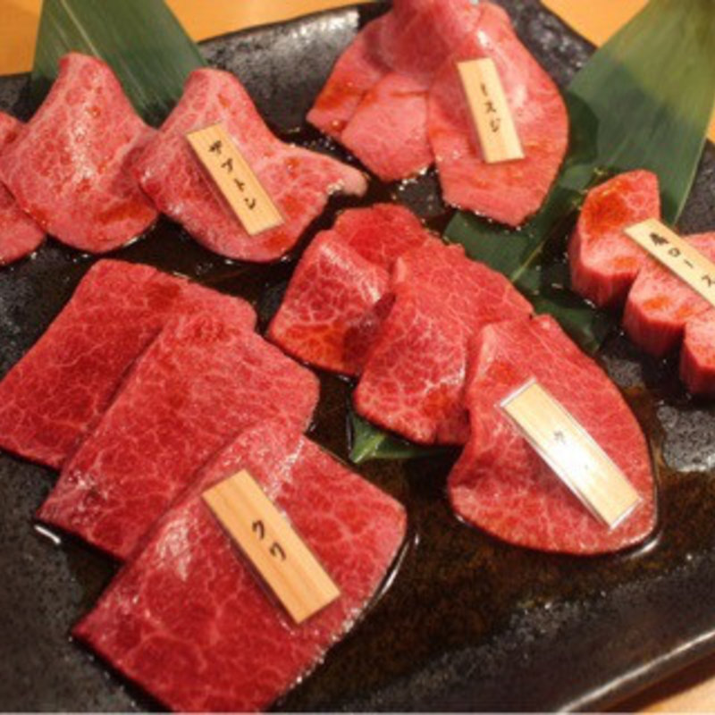 5種盛り(焼肉 しみず)