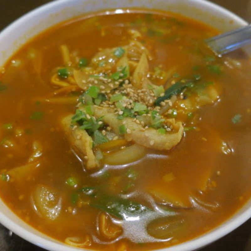 カレーラーメン(焼肉ダイニング 蘭 )