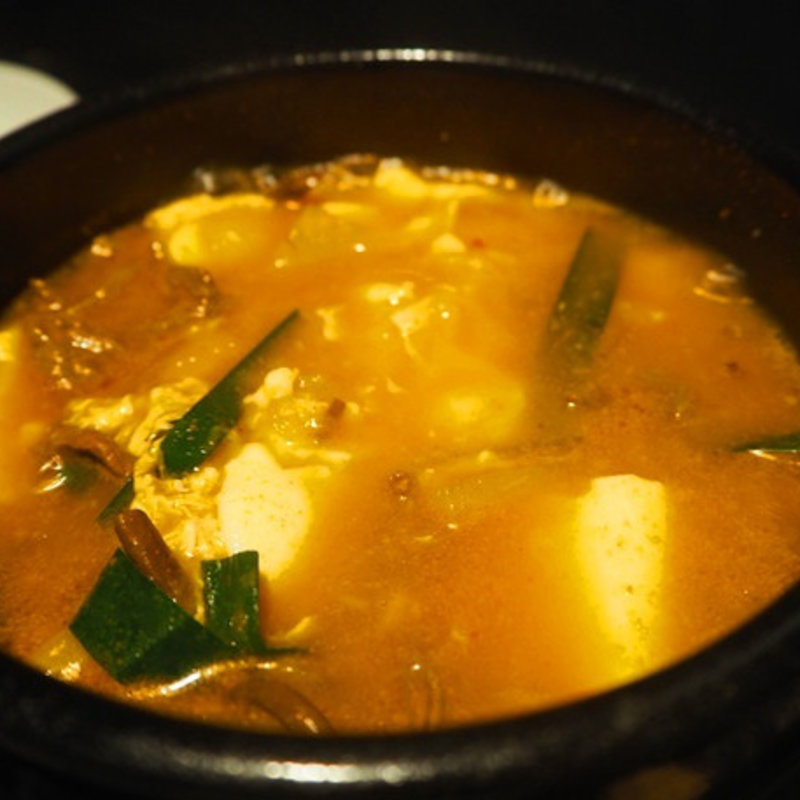 豆腐チゲ(焼肉チャンピオン・ペントハウス )