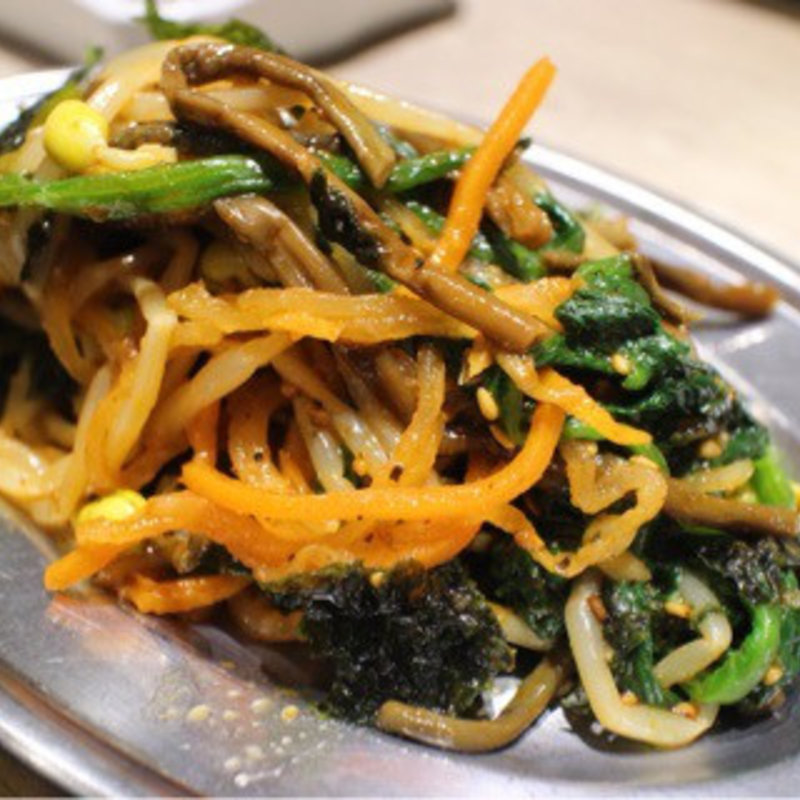 混ぜナムル(焼肉はやみ)