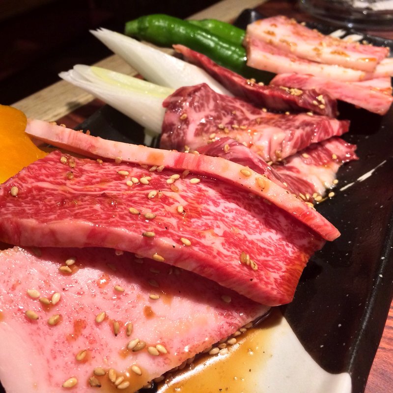 上物三点盛り(焼肉ひび屋 )