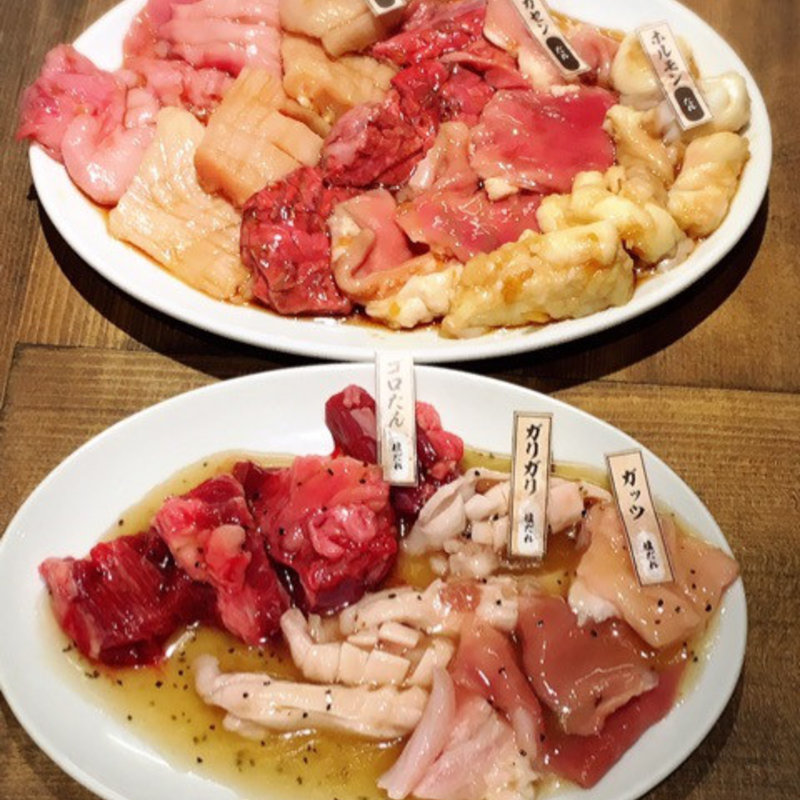 満足コース(焼肉ホルモン 龍の巣 新宿三丁目)