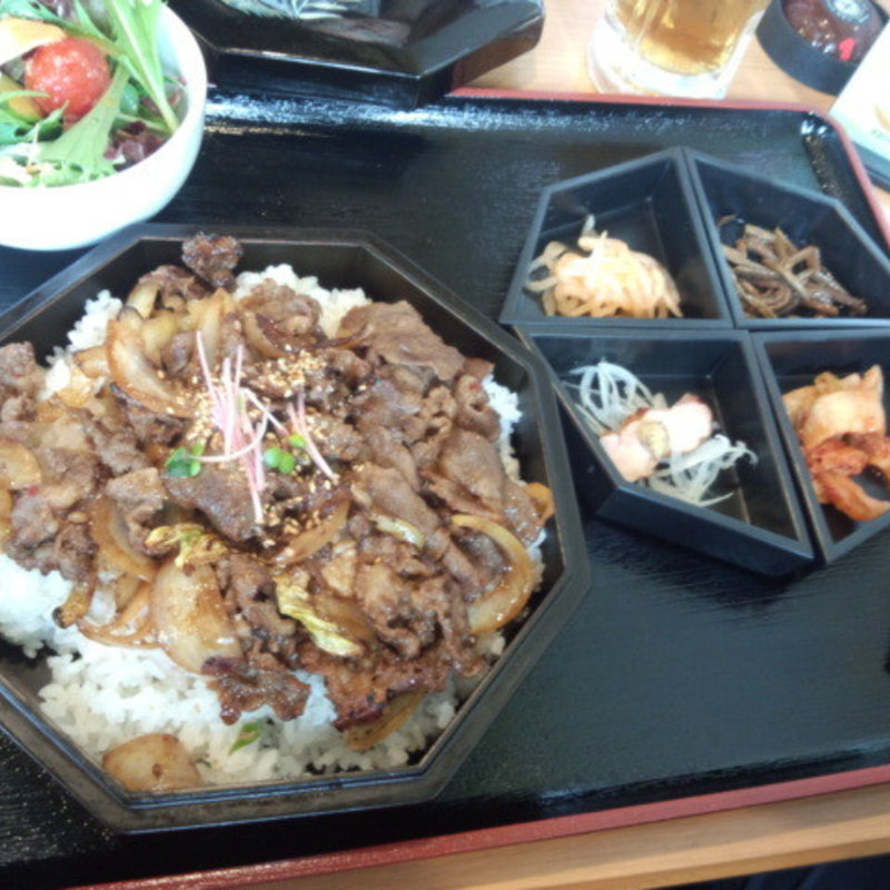 焼き肉重ランチ(焼肉ゆらの )