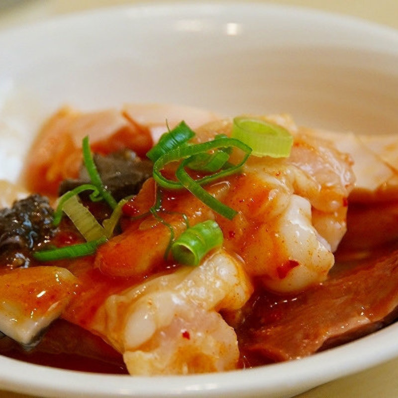 ホルモンの盛り合わせ(焼肉処一品一会 花のみち店)