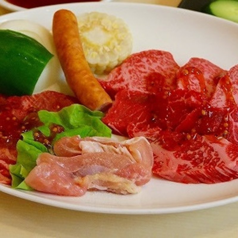 千屋牛焼肉定食(焼肉処一品一会 花のみち店)