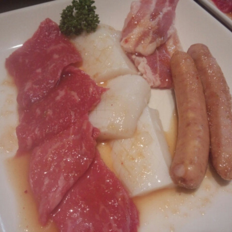 焼き肉とビビンバのセット(焼肉割烹 花もよう)