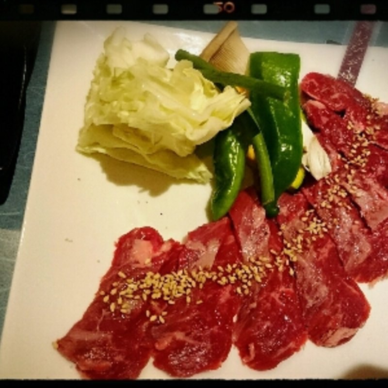 牛ハラミのわさびバター焼ランチ(焼肉厨房　バグース )