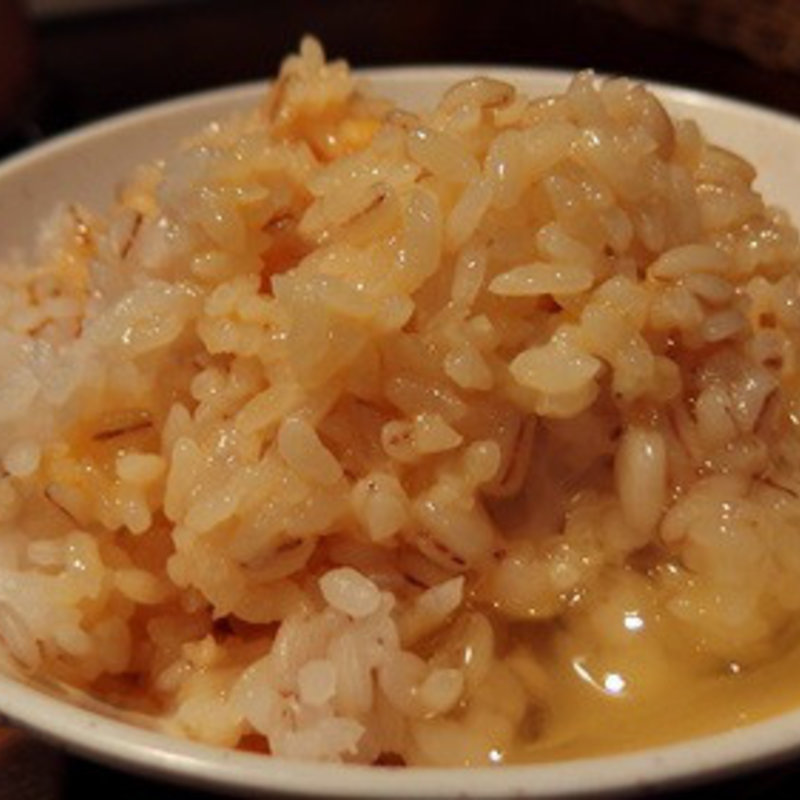 卵かけ麦飯(焼肉酒場 すみびや)