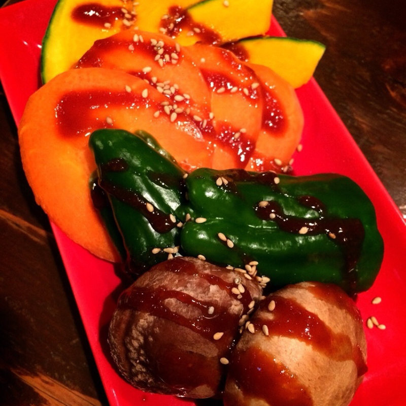 焼き野菜盛り合わせ(焼肉酒場 すみびや)