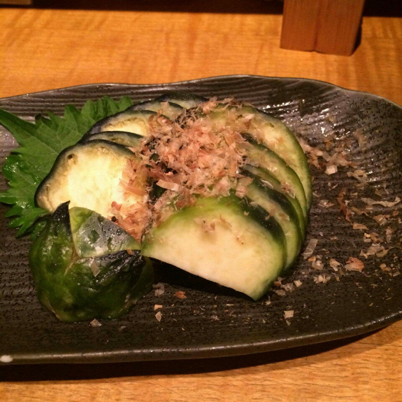 水ナスの糠漬け(中華と鮮魚と和酒の店 なごみ家)