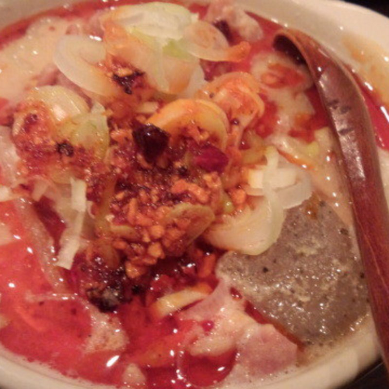 特製 もつ煮(焼鳥　笑顔亭 )