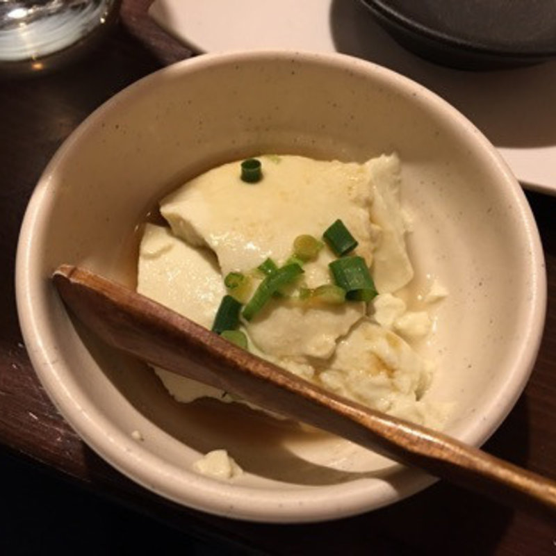 自家製寄せ豆腐(焼鳥Kitchen 晴れ晴れ)