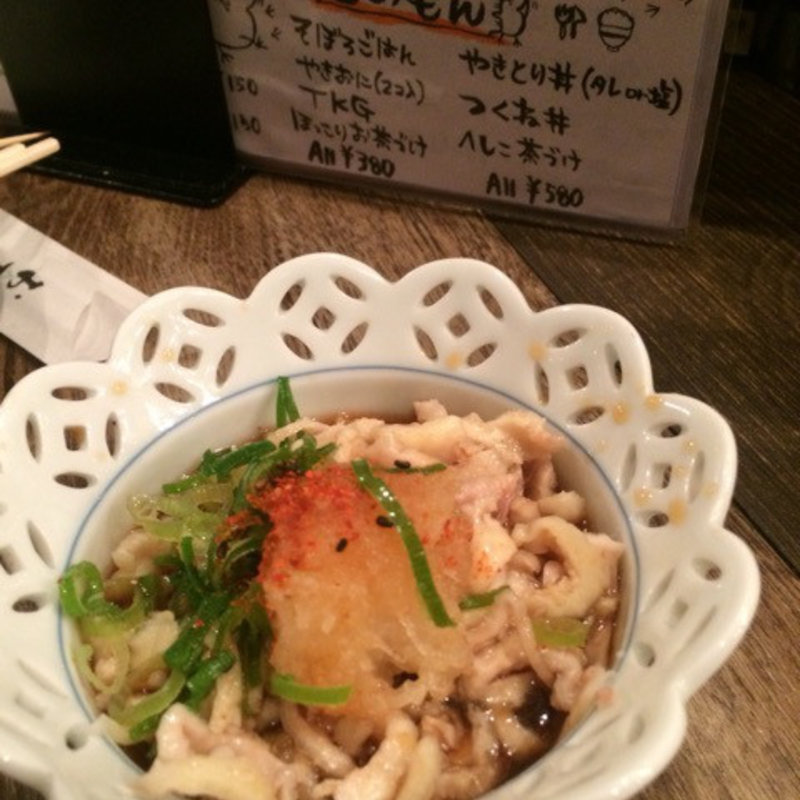 皮湯引き(焼鳥スミス 天満本店)