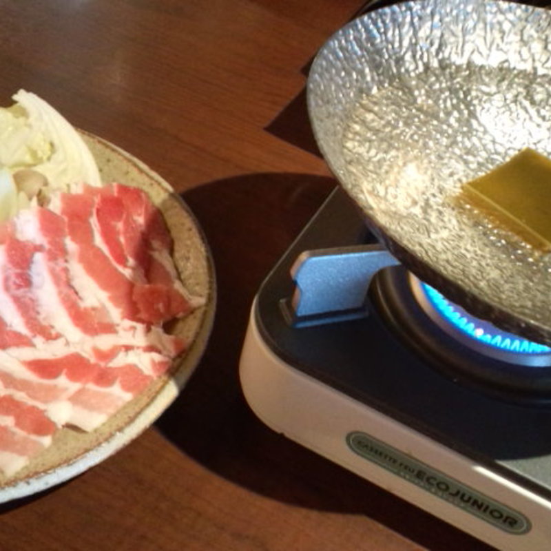 黒豚しゃぶしゃぶのランチ(焼鳥の西屋)