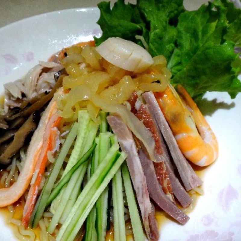 五目冷やしそば(煌蘭 川崎店)