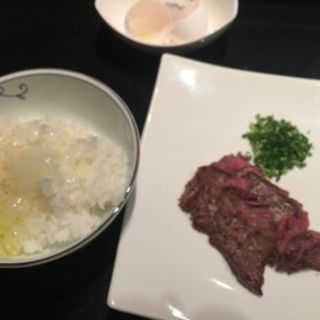 仙台牛ステーキ丼(煙事 銀座)