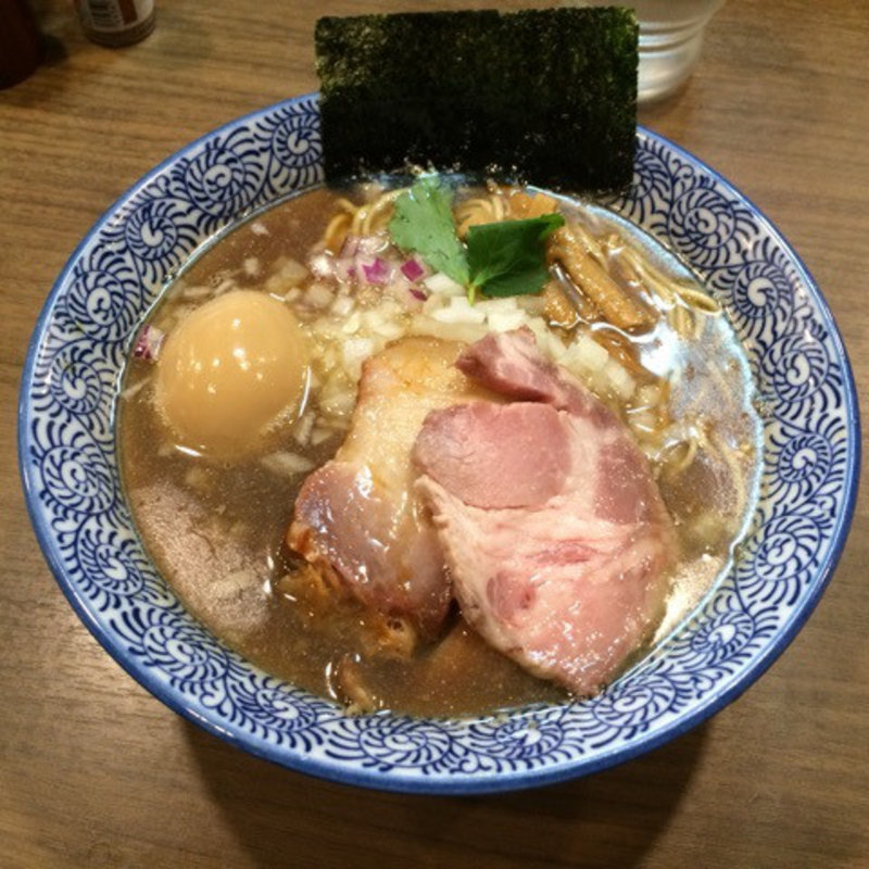 味玉極上煮干そば(煮干しつけ麺 宮元)