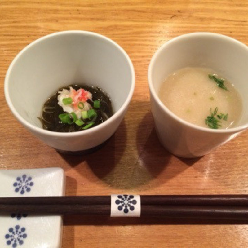 本日の一口スープ(煮炊屋 金菜)