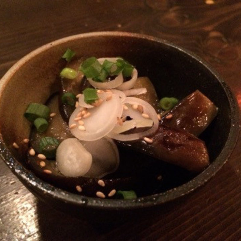 ナスの煮浸し(煮込みとお酒 ろいん)