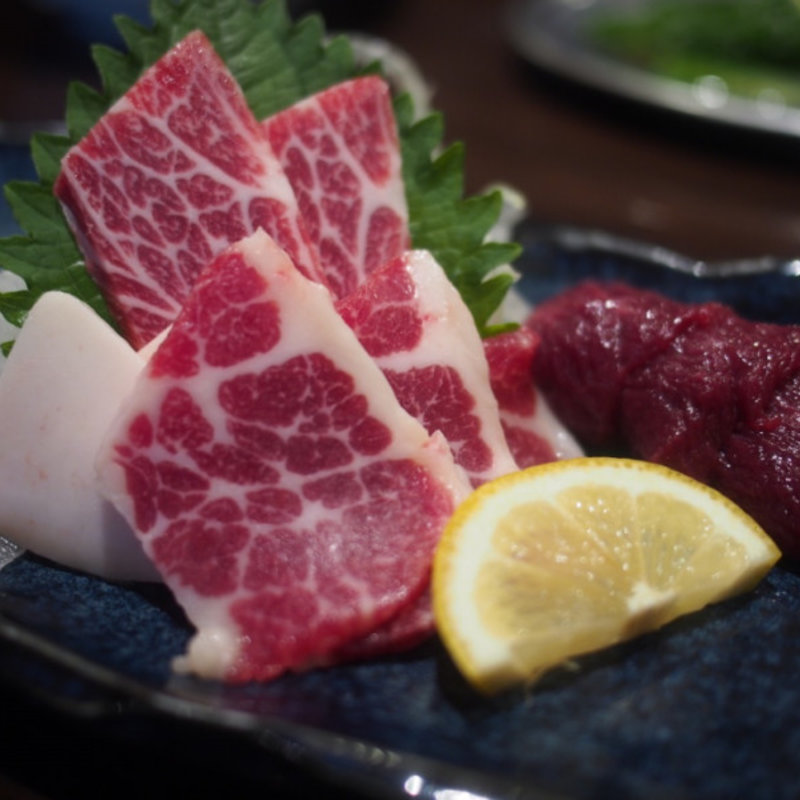 馬刺し身盛り合わせ(熊本馬肉横丁 )