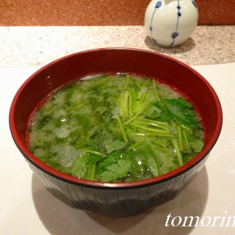 生のりのお味噌汁(熱海一寿し )