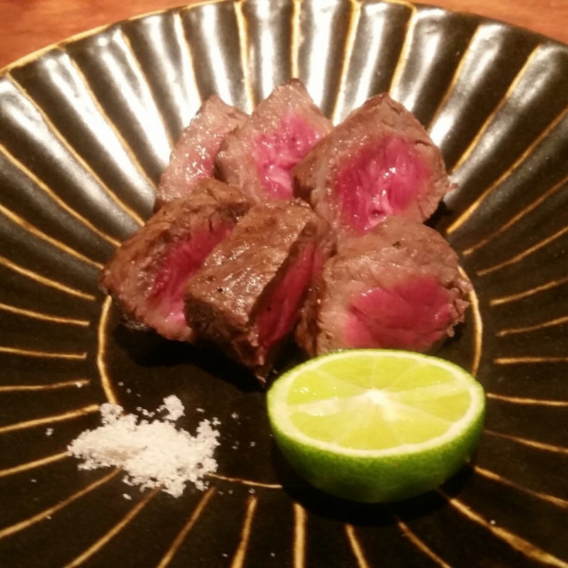 徳島産のすだち牛の炭焼き(燕 )