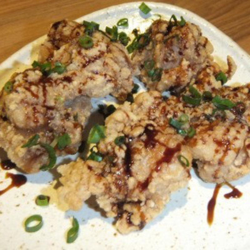 若鶏のから揚げ オリエンタルソース(燻製工房 新宿三丁目店)