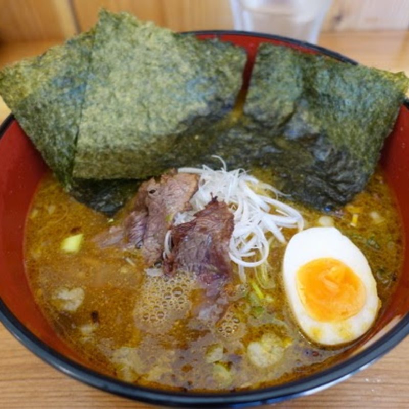 牛こくカレーラーメン(牛こくラーメン マルカツ)