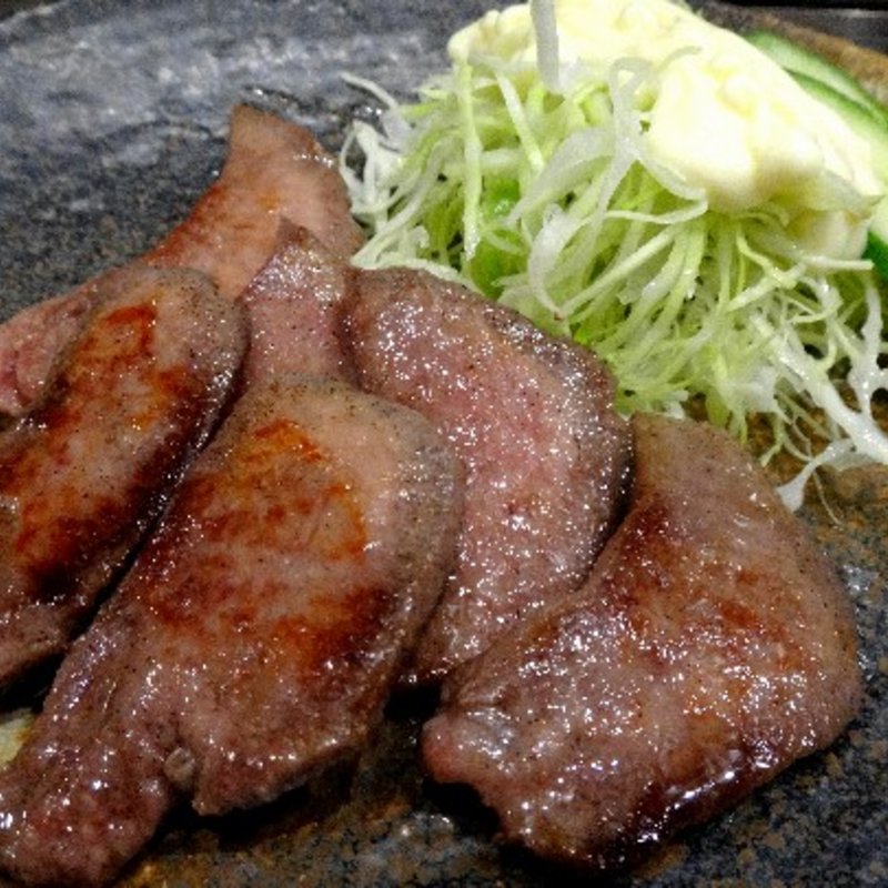 タン塩(牛と豚)