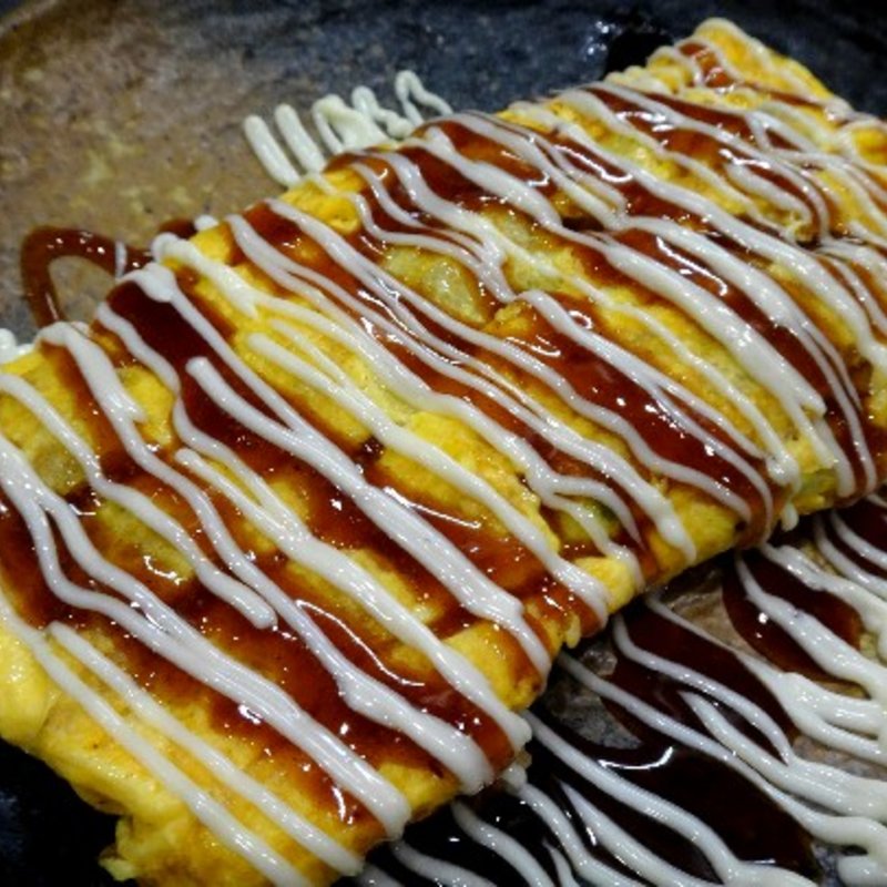 とんぺい焼き(牛と豚)