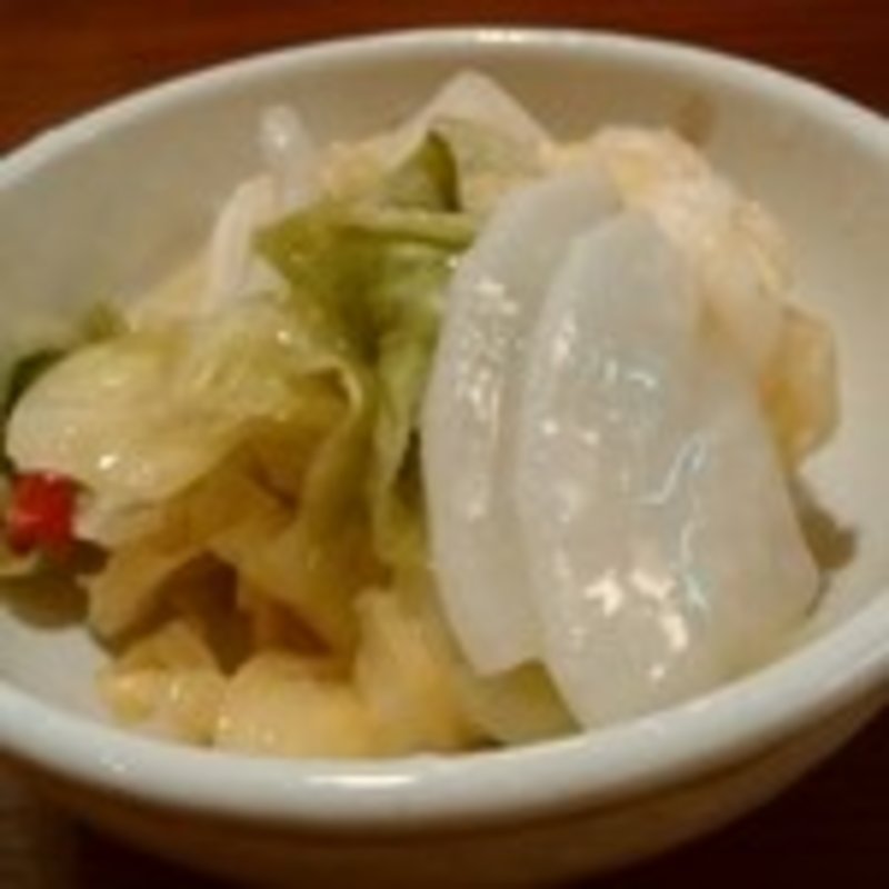 白キムチ(牛酒場 末吉や)