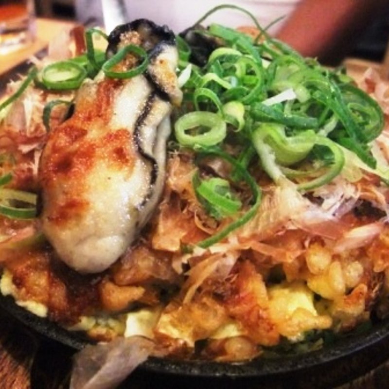 牡蠣のお好み焼(居酒屋 牡蠣 やまと)