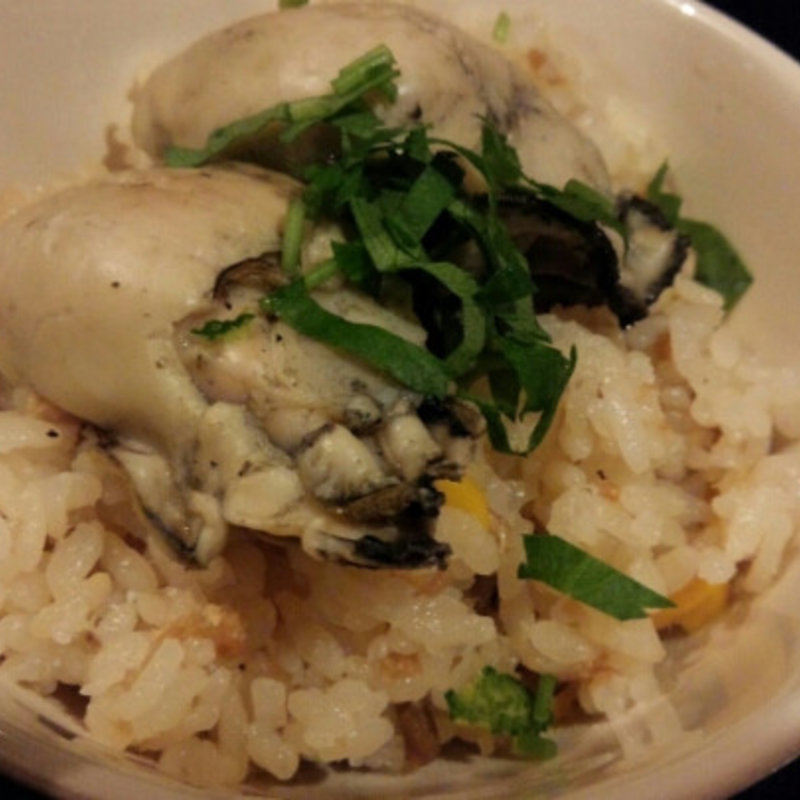 牡蠣炊き込みご飯(牡蠣亭 )