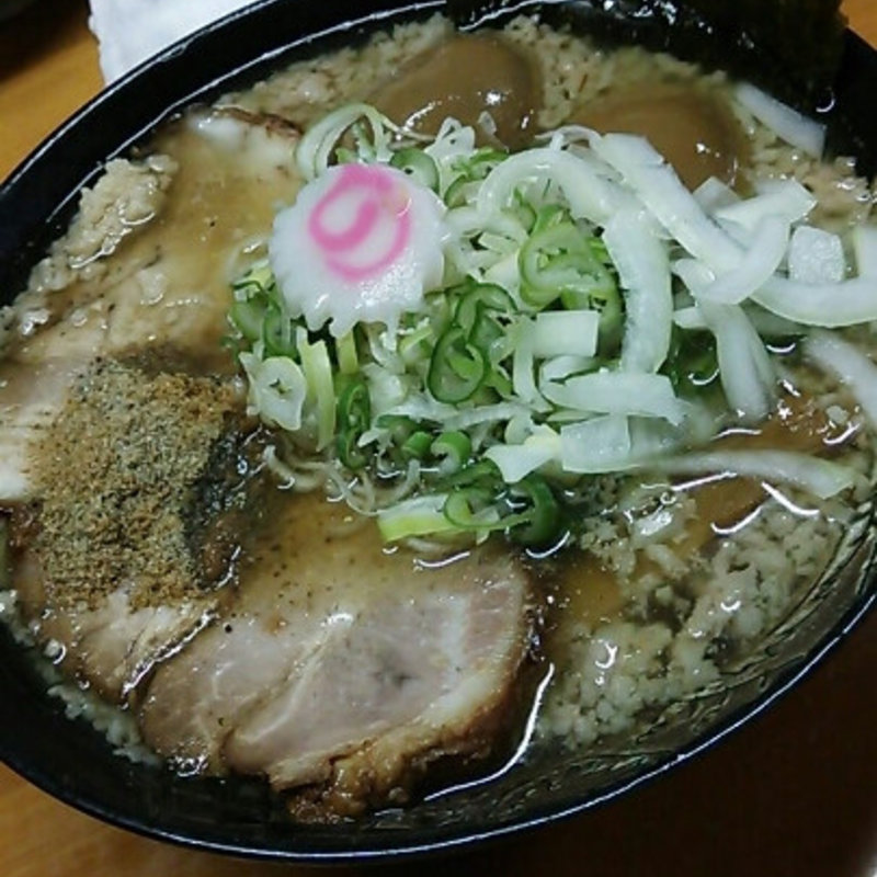 猪貴そば+味玉(猪貴)